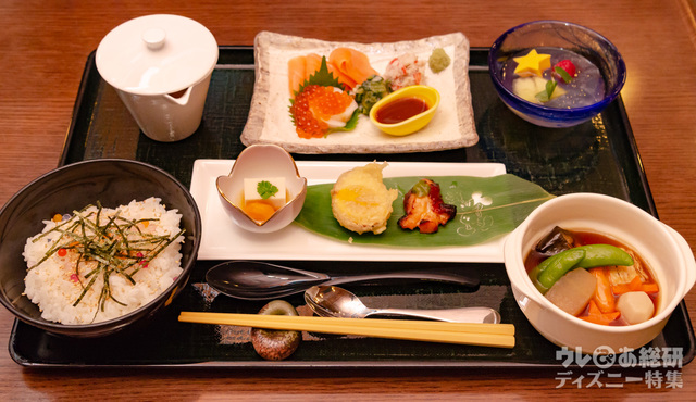 レストラン櫻「スペシャルセット」¥2,880|東京ディズニーシー「ディズニー七夕デイズ」2018年