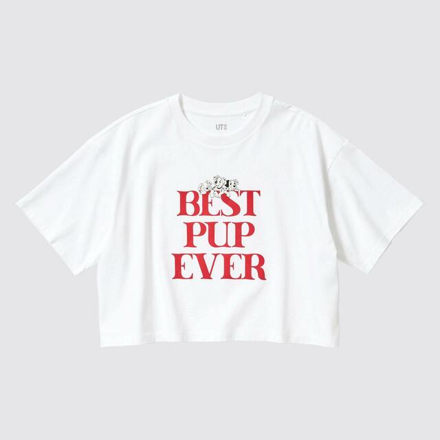 クロップド UT グラフィックTシャツ（半袖・ボクシーフィット） ¥1,500｜ユニクロUT「ディズニー ディアレスト フレンズ」