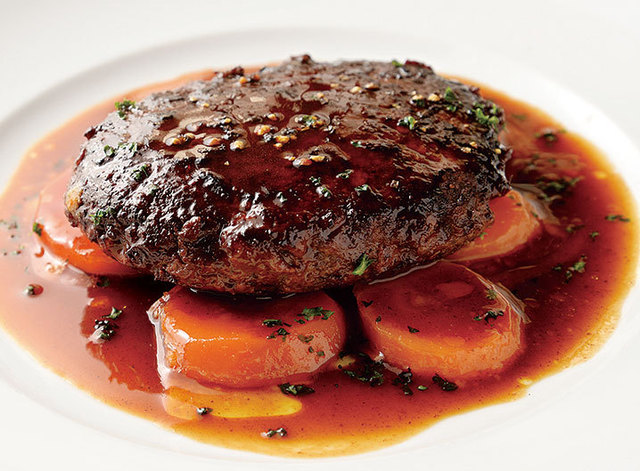 NICO（東日本橋）　本日のジビエハンバーグ950円（税別） 