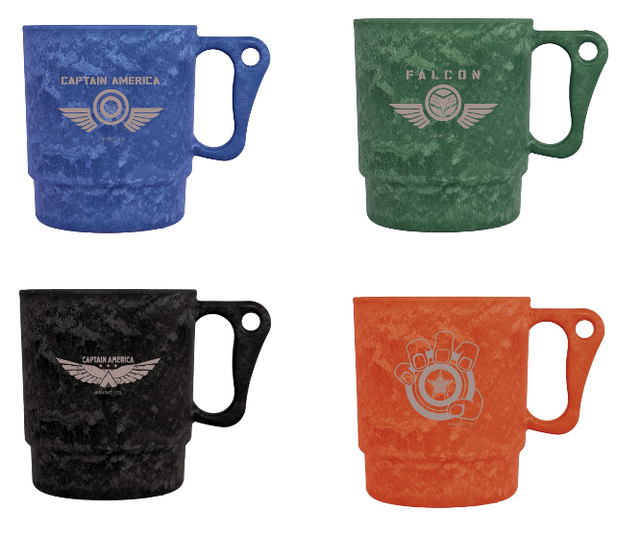 D賞 マグカップ｜Happy くじ / MARVEL 『キャプテン・アメリカ:ブレイブ・ニュー・ワールド