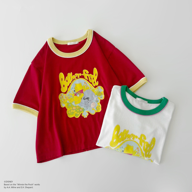 リンガーTシャツ ￥3,300｜ehka sopo（エヘカソポ）ディズニーコレクション「くまのプーさん」