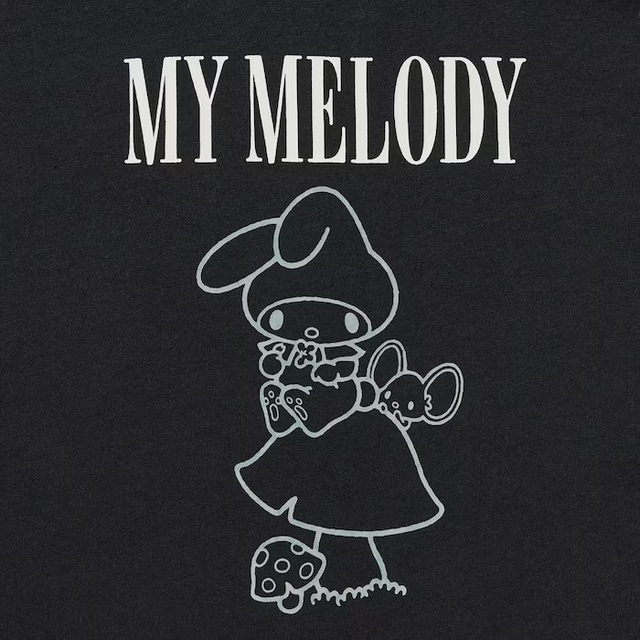 グラフィックTシャツ｜1,500円｜ユニクロUT「サンリオキャラクターズ：クロミ＆マイメロディ」コレクション