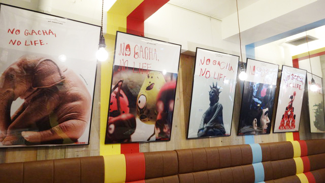 パンダの穴喫茶展／店内のようす