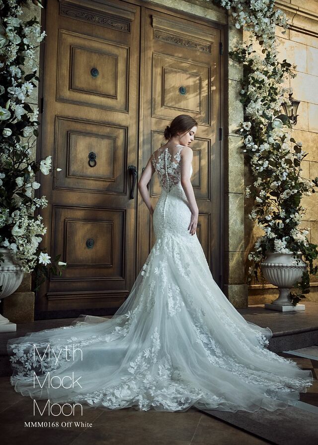 「Myth Mock Moon（ミスモックムーン）」新作ウェディングドレス MMM0168 offwhite