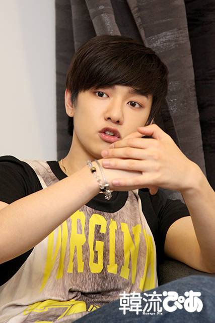 CROSS GENE・シン＠『韓流ぴあ』取材中