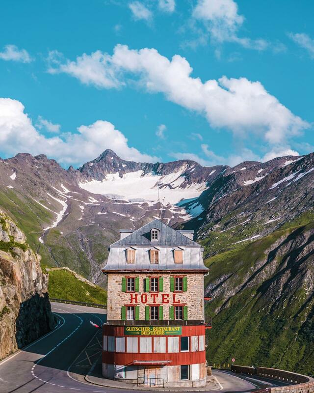 ホテル・ベルヴェデーレ スイス、フルカ峠 @ AWA @ GROUNDSEESAW