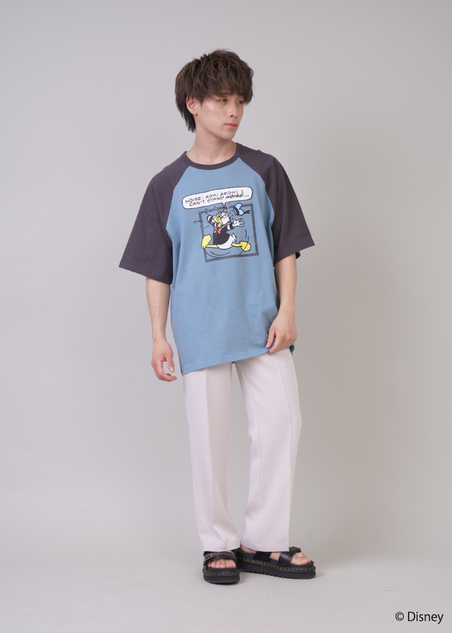 スピンズ別注ドナルドラグランTシャツ 3,080円（税込）