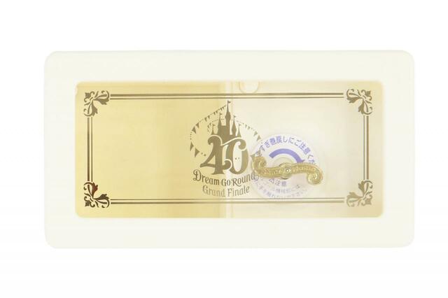 オルゴール 4,500円|東京ディズニーリゾート40周年“ドリームゴーラウンド”グランドフィナーレ スペシャルグッズ|発売日:2024年1月23日(火)|販売店舗:東京ディズニーランド「グランドエンポーリアム」、東京ディズニーシー「エンポーリオ」