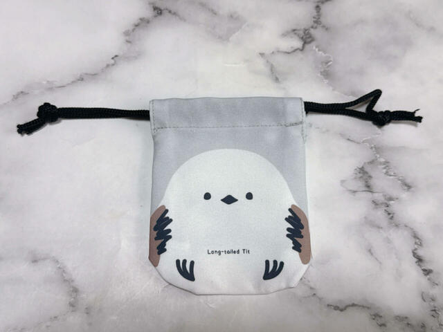 どどんとプリントされたシマエナガがキュート！