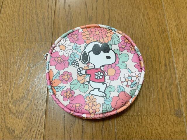 【Afternoon Tea　ポーチ付きショッピングバッグ／PEANUTS】ポーチは取り外して使えます