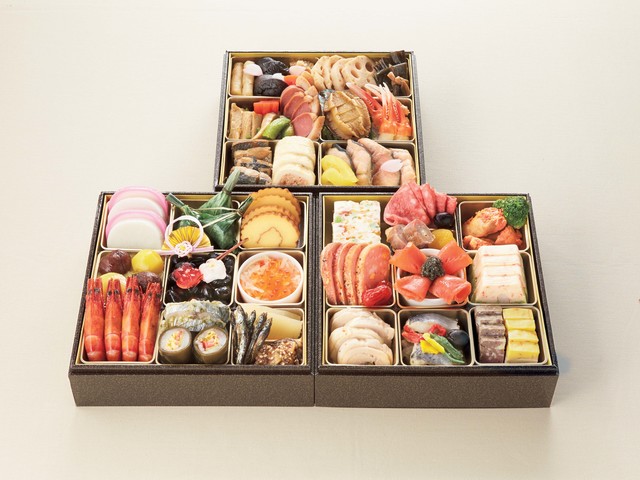 松屋オリジナル和洋三段重