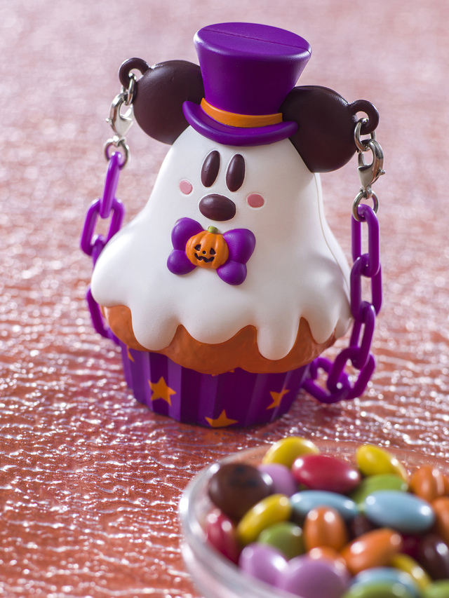 カラフルチョコレート、ミニスナックケース付き 各800円｜ヒューイ・デューイ・ルーイのグッドタイム・カフェ｜東京ディズニーランド「ディズニー・ハロウィーン」2018