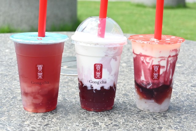 【ゴンチャ】巨峰のデザートティー3種類をカスタマイズしてみた！