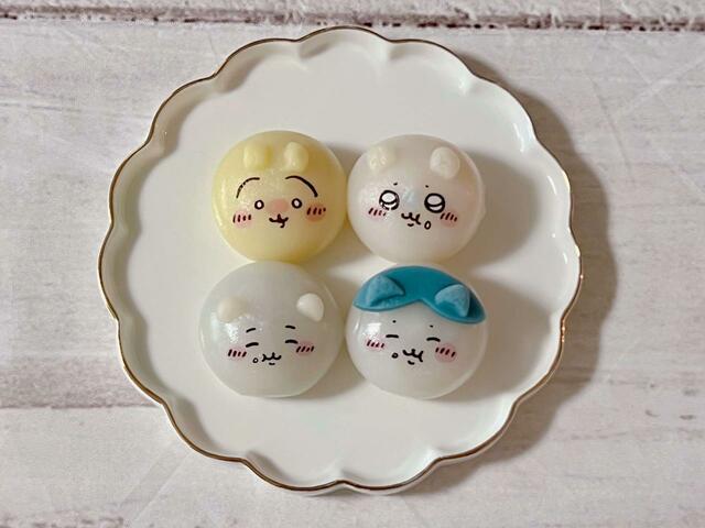 【食べマスモッチちいかわ第2弾】食べ物にまつわる表情をチョイス。うさぎのもぐもぐも出会いたかった…！