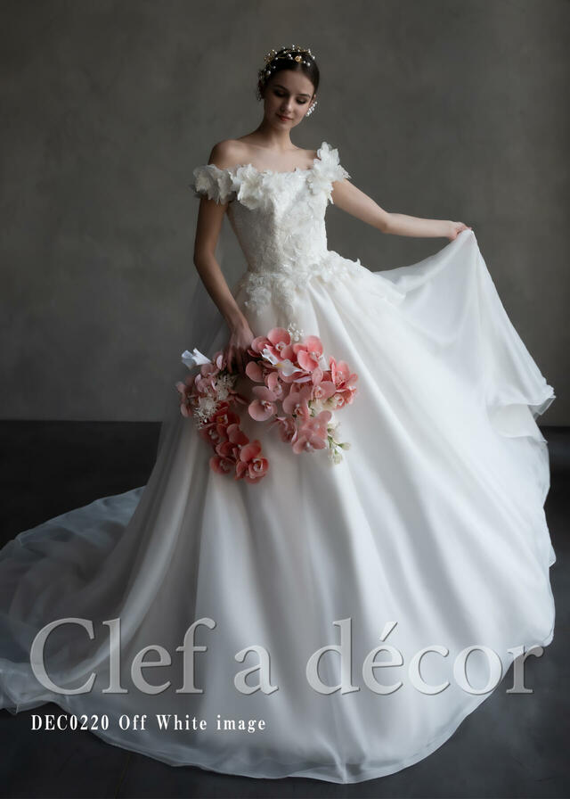 クラウディア「Clef a decor-クレアデコール」新作ウェディングドレス