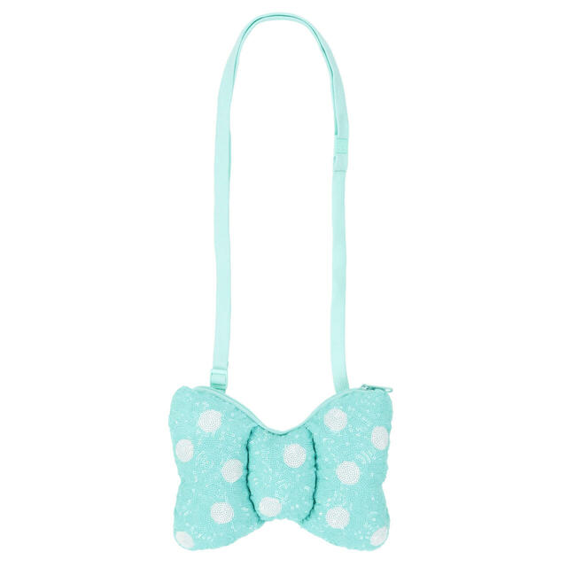 ショルダーバッグ 2,900円|東京ディズニーリゾート「ミニーの日」グッズ|販売店舗:東京ディズニーランド「グランドエンポーリアム」、東京ディズニーシー「タワー・オブ・テラー・メモラビリア」|発売日:2025年3月2日(日)