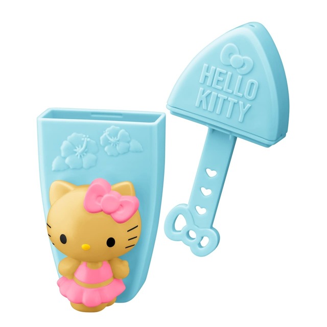 【マクドナルド ハッピーセット「ハローキティ」】第1弾　2025年7月11日（金）～7月17日（木） 「サーフボード型アイスメーカー」