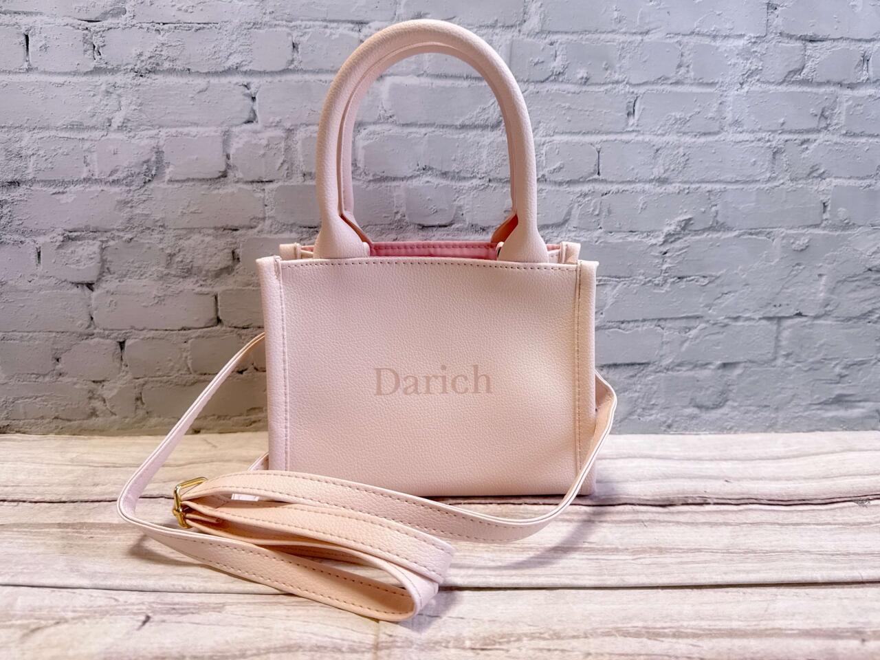 これが付録ってすごい…Darichの高見えする「大人ピンクなトートバッグ