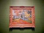 ポール・ゴーギャン《アリスカンの並木路、アルル》1888年　SOMPO美術館