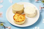 「3匹のにゃんチー(ロイヤルミルクティー&プレーン＆lovesいちご)」＜1,000円（税込）＞【ねこねこに『濃いいちご』など春限定フレーバーが登場】