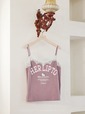 【HELLO KITTY meets Her lip to “Limited Collection”】「HLT x Hello Kitty Lace-Trim Camisole」12,500円(rose/ecru/gray)