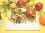 チャイロイコグマのオレンジバーガー　1,690円