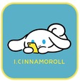 【ニュウマン新宿限定 「I.CINNAMOROLL」 コラボレーション商品】I.CINNAMOROLL ミニタオル 660円