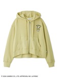 【ポチャッコ×ミラ オーウェン】「短丈Aラインフーディー」10,450円/カラー:YEL(WEB限定カラー)