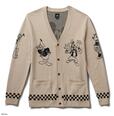 100 CLUB CARDIGAN (OATMEAL)｜¥12,100｜VANS「ディズニー創立100周年」ラボレートコレクション