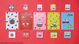 【familiar×ハローキティ】ステッカー　550円（税込）／クリアファイル　660円（税込）／メモ帳　880円（税込）