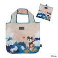 【サントス】ディズニー はっ水エコバッグ 波富士