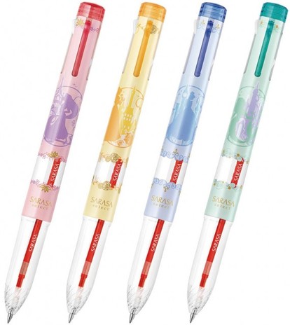 ディズニー】ゼブラ大人気ボールペン「サラサ」シリーズ2種