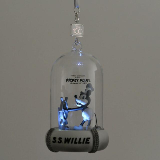 ミッキー オーナメント ライトアップ＆ミュージック 蒸気船ウィリー Disney100 The Eras Collection Studio 4,950円