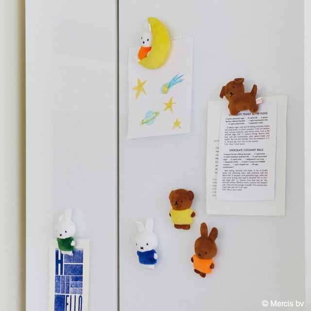 【studio CLIP×Dick Bruna】マグネット8種 各￥880（キャラクター6種＋シークレット2種）