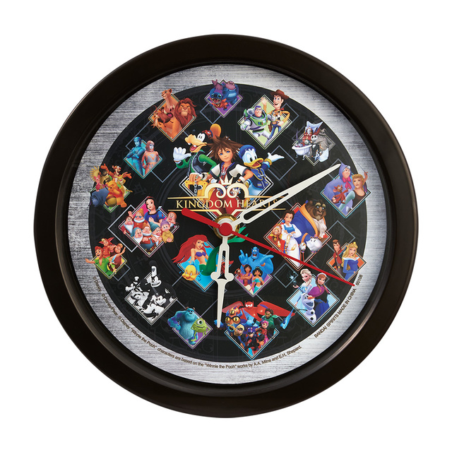 一番くじ ＫＩＮＧＤＯＭ ＨＥＡＲＴＳ～２０ｔｈ Ａｎｎｉｖｅｒｓａｒｙ～・C賞：デザインクロック (全1種) 約19.5cm