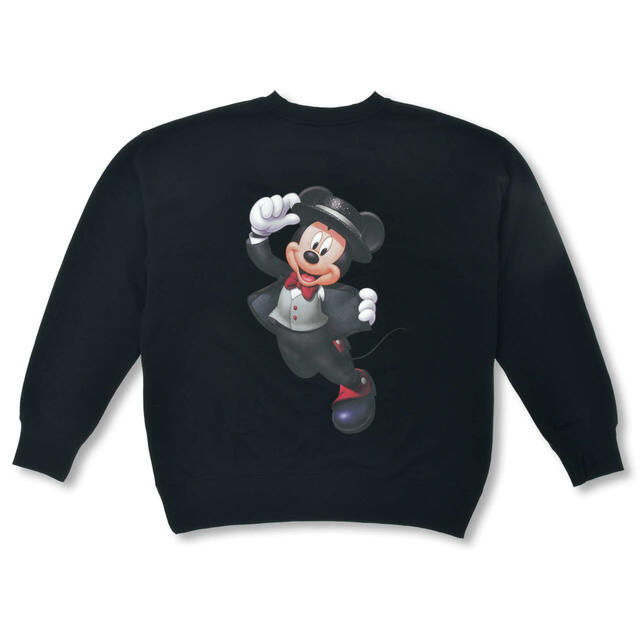 ミッキー 長袖トレーナー ブラック HAPPY BIRTHDAY MICKEY 7,900円