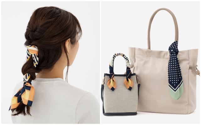 【KEYUCA（ケユカ）】抗菌UVスカーフ：何通りもの使い方があるのもうれしい！