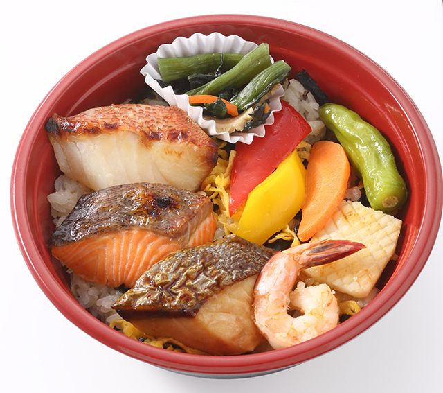 魚介5種メッセ丼