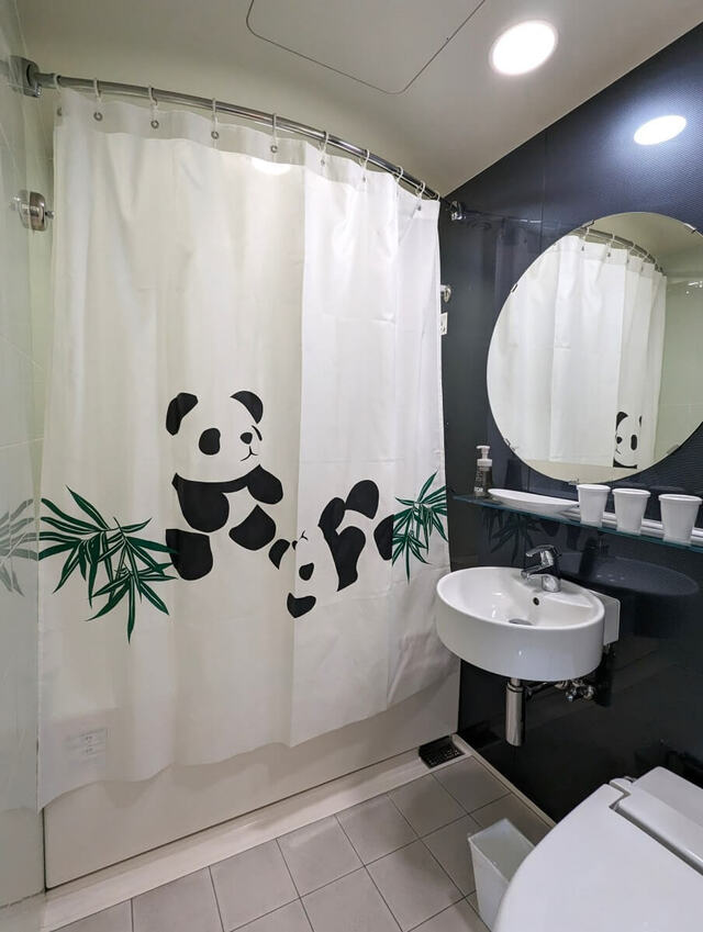 【三井ガーデンホテル上野】パンダスーペリアツインのバスルーム