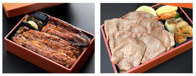 うな重弁当・牛タン弁当