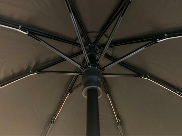 【ファッションセンターしまむら　晴雨兼用折りたたみ傘（Harry Potter）】指を挟まないよう安全ロック式