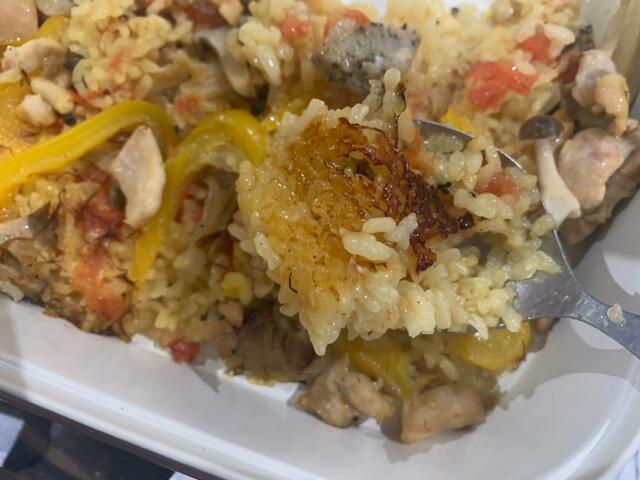 【アイリスオーヤマ グリルなべricopa】ちゃんとおこげもできて美味しそうに仕上がります