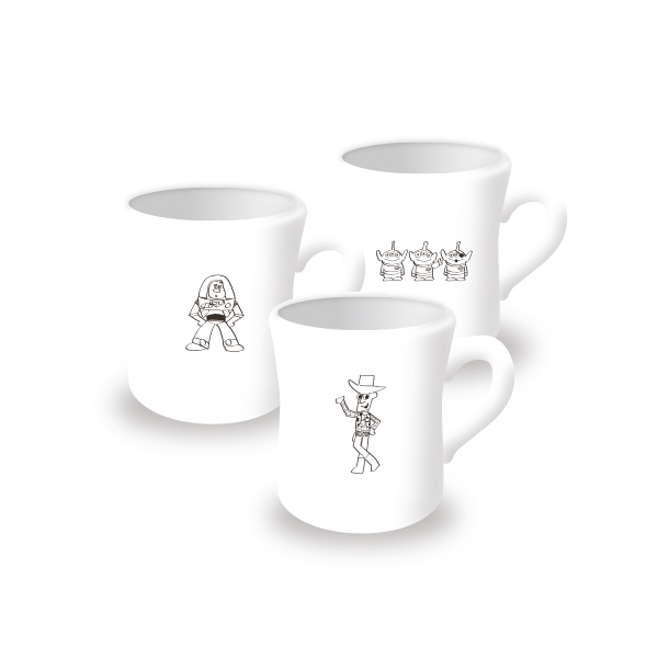 TOY STORY マグ 各1,404円