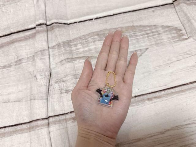 手のひらに乗せてみました。ミニサイズがかわいい♪