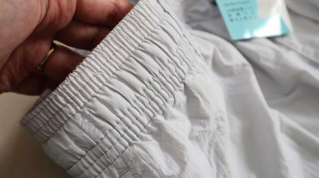 【ワークマン リペアテック(R)超軽量×遮熱シェフパンツ】太ゴム全面縫い付けで安定！