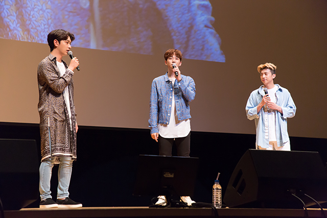 2PMウヨン、ジュノ、チャンソン＠「2PM WILD BEAT」ファンミーティング