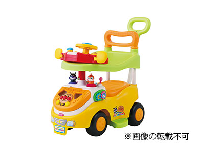 アガツマアンパンマン よくばりビジーカーＤＸ 押し棒＋ガード付き