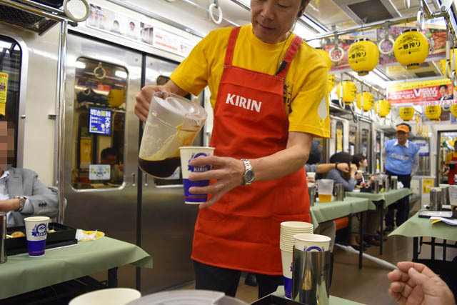 ミステリービアトレイン2015／イベントの模様