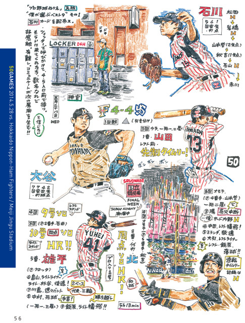 「プロ野球画報 東京ヤクルトスワローズ全試合」より、50試合目 交流戦