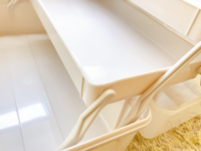 【3COINS ツールボックス】素材はポリプロピレン製。しっかりした作りです